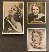 JEANETTE MACDONALD: Antique Tobacco Cards (1932)