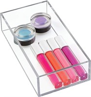 iDesign Makeup Organiser Tray, Small Plastic