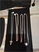 4 necklaces