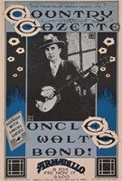 AWHQ Uncle Walt's Band Poster Guy Juke 1978