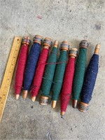 Antique Yarn Spools
