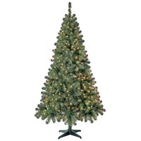 6.5 ft Pre-Lit Madison  Artificial Christmas Tree