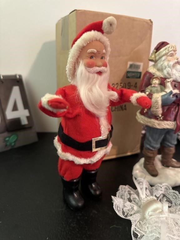 Christmas Ornaments, Santa Statues, and Decor