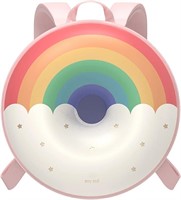 Zoy zoii Toddler Rainbow Donut Backpack  Preschool
