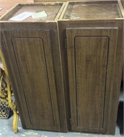 (2) cabinets 13x12x31