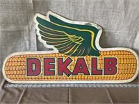 Vintage DeKalb corn advertising color cut- out