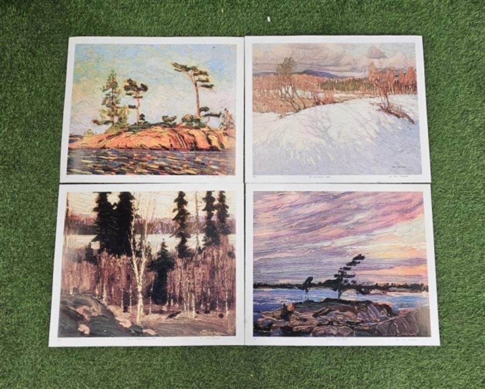 TOM THOMSON (1877-1917) ARTIST PROOF SIGNED PRINTS