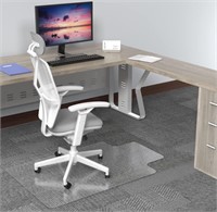 Office Chair Mat for Carpeted 48''x30'' Clear