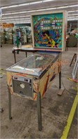 Vintage D. Hottleibs and co. Jet spin pinball