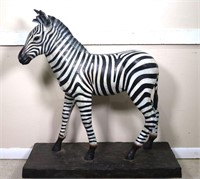VANDERPOOL, Madeline Bronze Zebra Sculpture