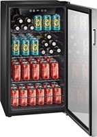 Insignia 115-Can Beverage Cooler (NS-BC115SS9) Sta