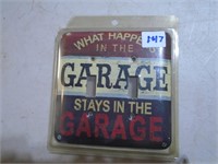 What Happend in the GARAGE Switch Plate