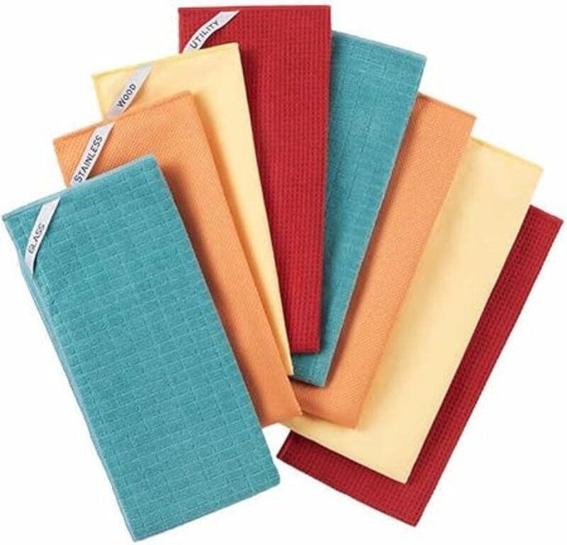 8- pack Cleaning Cloths 18"x28" Multiple use