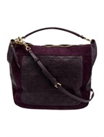 Louis Vuitton Purple Mono Empreinte Messenger Bag