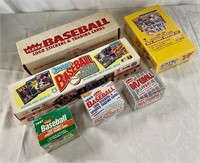 6 Boxes of Unopened Sports Cards