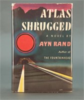 Ayn Rand. Atlas Shrugged. 1st state dj.