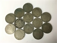1900-1912 Mixed "V" Nickels