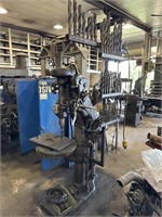 Barnes Industrial Drill  Press w/ Bits