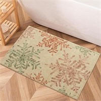 Lahome Snowflake Entryway Rug- 2x3ft