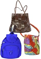 NEW Kipling Backpack and Retro Handbags