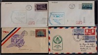 USA 700+ FLIGHT COVERS USED AVE-VF