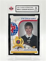 2009 Connor McDavid Peewee Graded Hockey Card