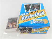 Box Full of 1992-93 Topps Series 1 Basketball