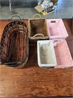 (5) Storage Baskets