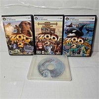 Rollercoaster/Zoo Tycoon 2 PC Game bundle