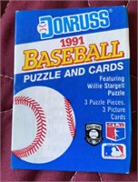 Unopened Donruss 1991 Baseball Pack