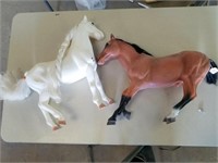 Pair Of Large Toy Horses