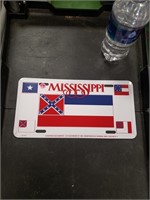 Mississippi Confederate Flag License Plate