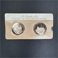 Franklin Mint History of the US Bronze Medals