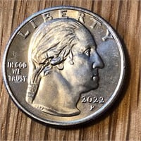 2022 P Washington Quarter Coin - Sally Ride - Nice