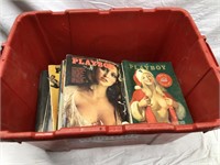 Tub Of Late 60'S Early 70'S Playboys And Others