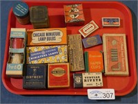 Lot of Tins & Hardware Boxes