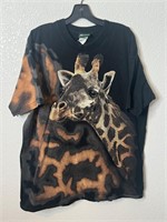 Vintage Radical Nature Giraffe Double Sided Shirt
