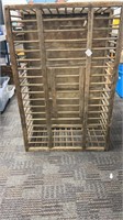 OLD WOODEN CHICKEN CRATE