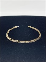 10K Gold Women's Tennis Bracelet