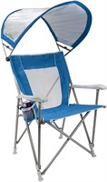 GCI Outdoor SunShade Folding Captain's Beach Chair