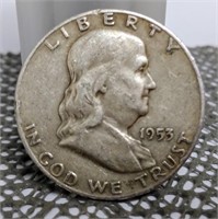 1953-D FRANKLIN HALF DOLLAR