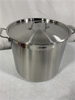 NUTRICHEF STAINLESS STEEL STOCKPOT 19QT