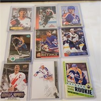 9 Wayne Gretzky Cards