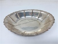Early Dublin candy dish marked Sterling weight