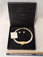 FRANKLIN MINT Necklace/Earrings Set