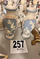 Pair Of Ceramic Vases(LR)