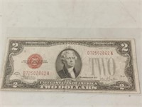 1928 $2 Red Seal Note