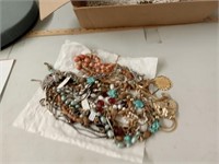 Large Group Various Costume Jewelry Necklaces