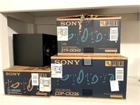 Sony Stereo Set in Original Boxes (one is