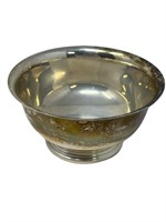 Rogers solid sterling silver bowl